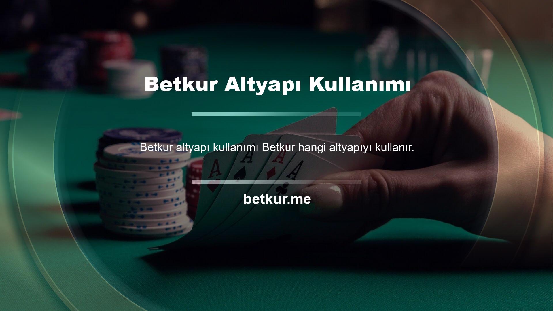 Bu, yasadışı casino siteleri tarafından sunulan altyapının yüksek kalitesinden dolayı değişmez