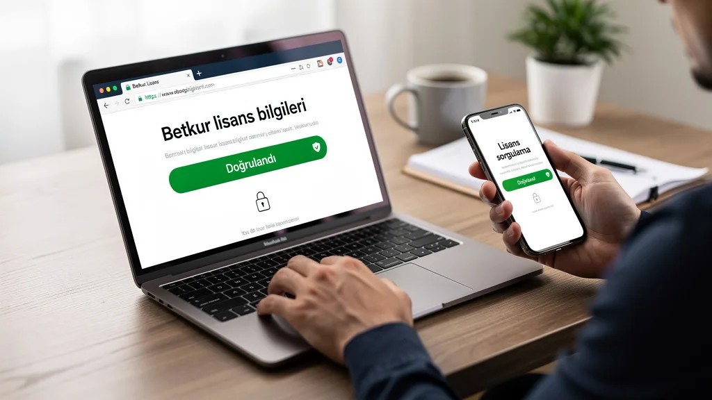 Betkur Lisans Bilgileri Nasıl Doğrulanır?